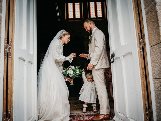 Le mariage de Kristoffer et Amalie à Bersac-sur-Rivalier, Haute-Vienne 23