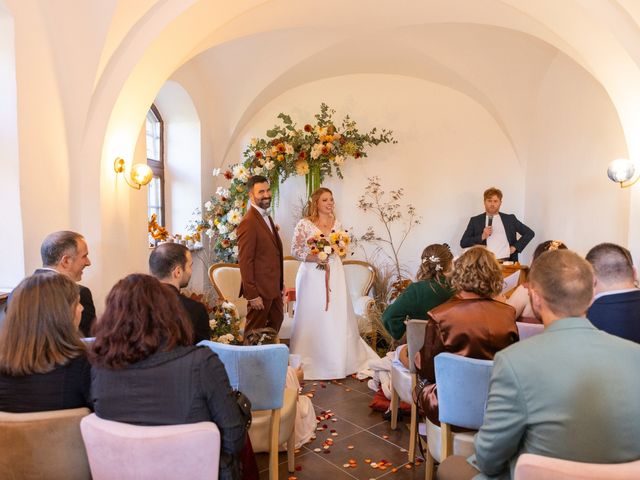 Le mariage de Iacopetta  et Prudence  à Orschwiller, Bas Rhin 2