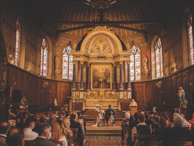 Le mariage de Julian et Mathilde à Bellême, Orne 16