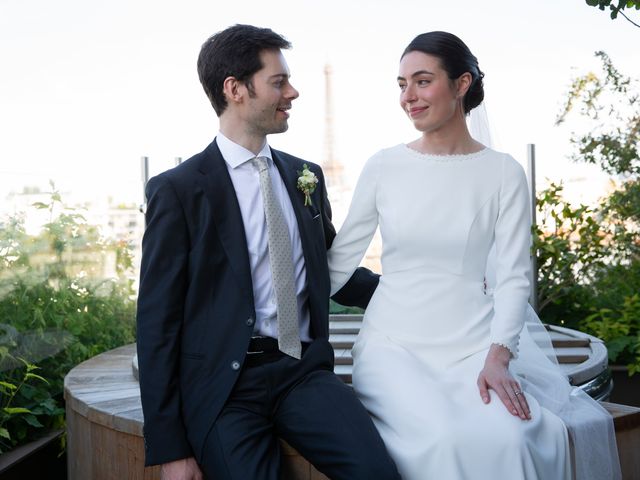 Le mariage de Louis et Victoria à Paris, Paris 17