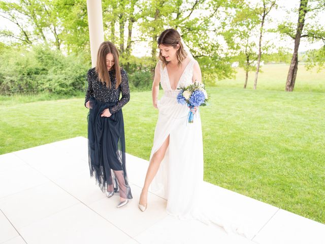 Le mariage de Christophe et Coralie à Vigeois, Corrèze 9