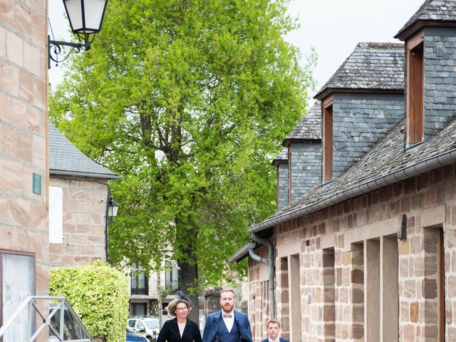 Le mariage de Christophe et Coralie à Vigeois, Corrèze 11