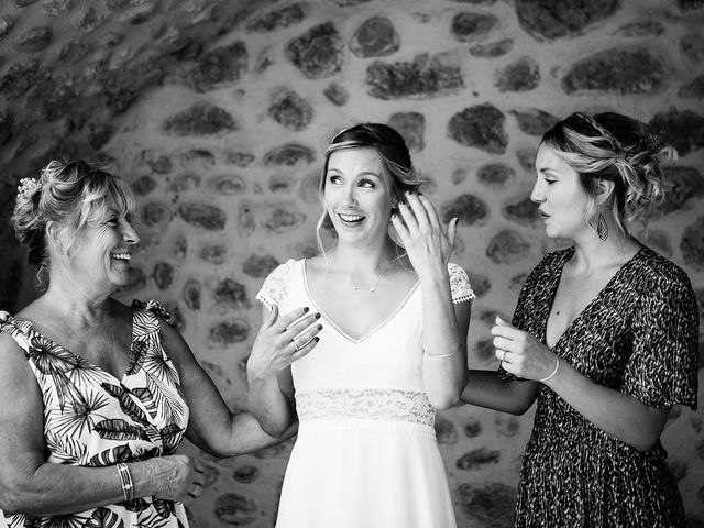 Le mariage de Corentin et Samantha à Jaujac, Ardèche 12