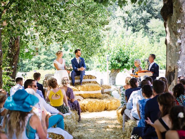 Le mariage de Corentin et Samantha à Jaujac, Ardèche 17