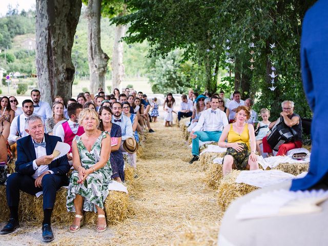 Le mariage de Corentin et Samantha à Jaujac, Ardèche 24