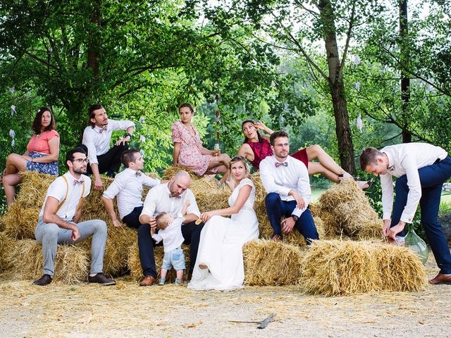 Le mariage de Corentin et Samantha à Jaujac, Ardèche 58