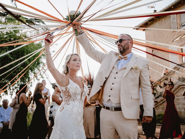 Le mariage de Fanny et Eric à Belleville-en-Beaujolais, Rhône 74