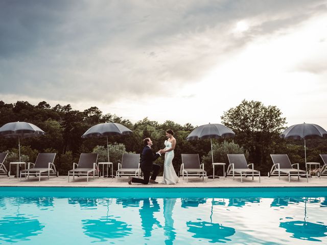 Le mariage de David et Nicole à Campsegret, Dordogne 44