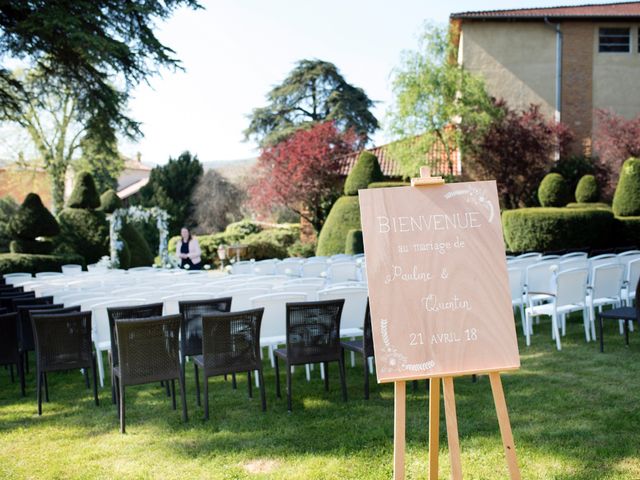 Le mariage de Quentin et Pauline à Le Perréon, Rhône 13