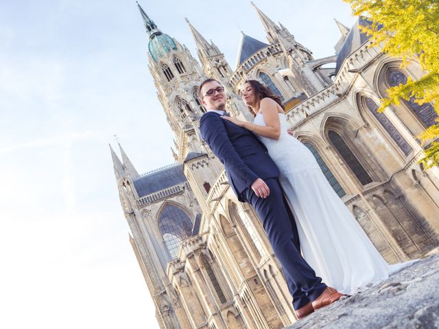 Le mariage de Baptiste et Nassima à Bayeux, Calvados 18