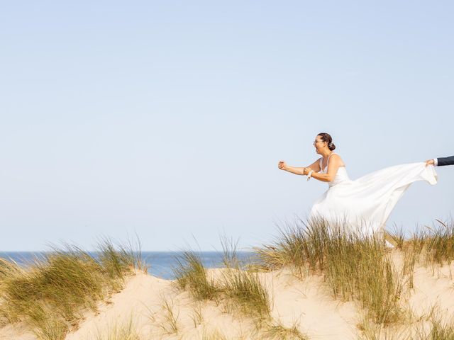 Le mariage de Guilhem et Caroline à Barneville-Carteret, Manche 13