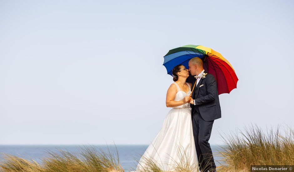 Le mariage de Guilhem et Caroline à Barneville-Carteret, Manche
