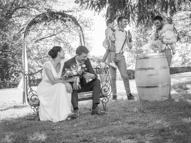 Le mariage de Cédric et Camille à Argentat, Corrèze 1