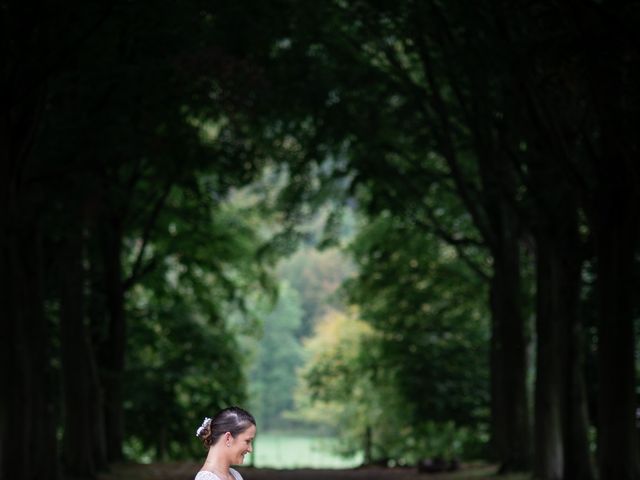 Le mariage de Benjamin et Odile à Caugé, Eure 1