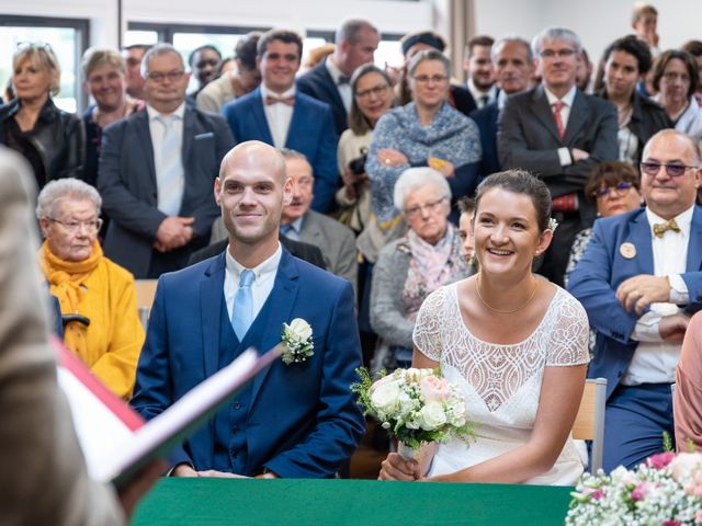 Le mariage de Benjamin et Odile à Caugé, Eure 34