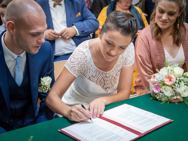 Le mariage de Benjamin et Odile à Caugé, Eure 38