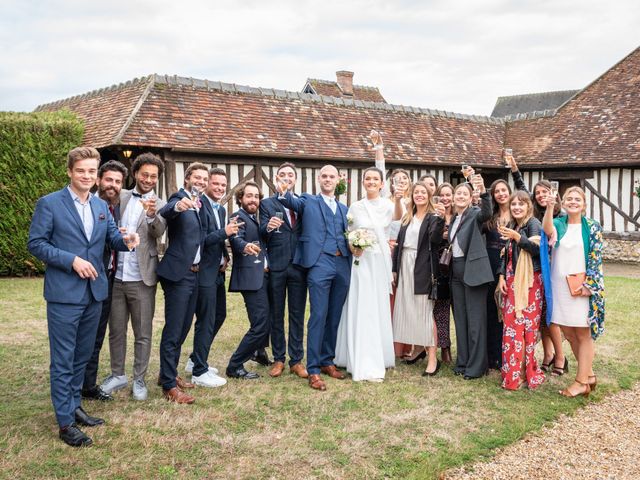 Le mariage de Benjamin et Odile à Caugé, Eure 63