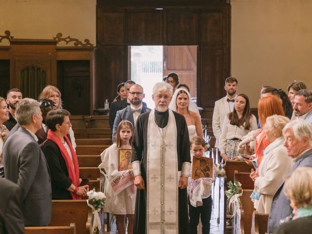 Le mariage de Andrea et Natasha à Hermival-les-Vaux, Calvados 28