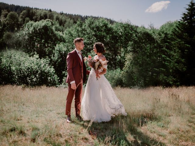 Le mariage de Justin et Amandine à Cornimont, Vosges 8