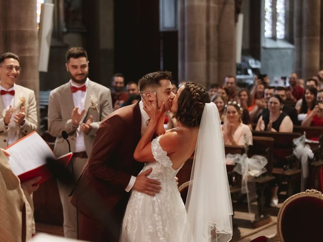 Le mariage de Justin et Amandine à Cornimont, Vosges 11