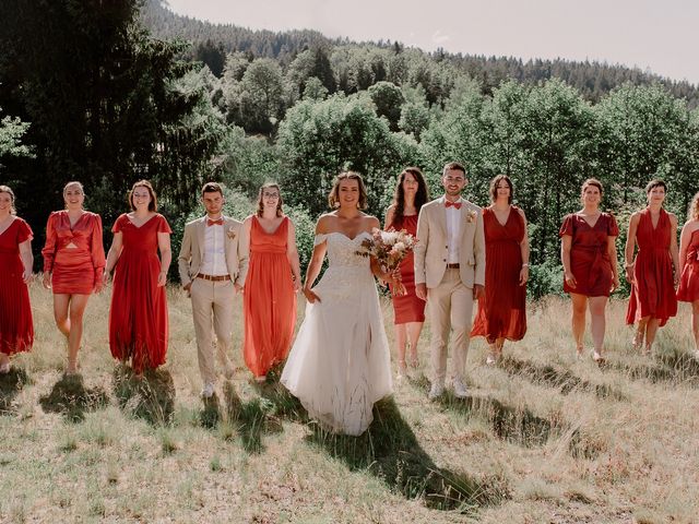 Le mariage de Justin et Amandine à Cornimont, Vosges 14