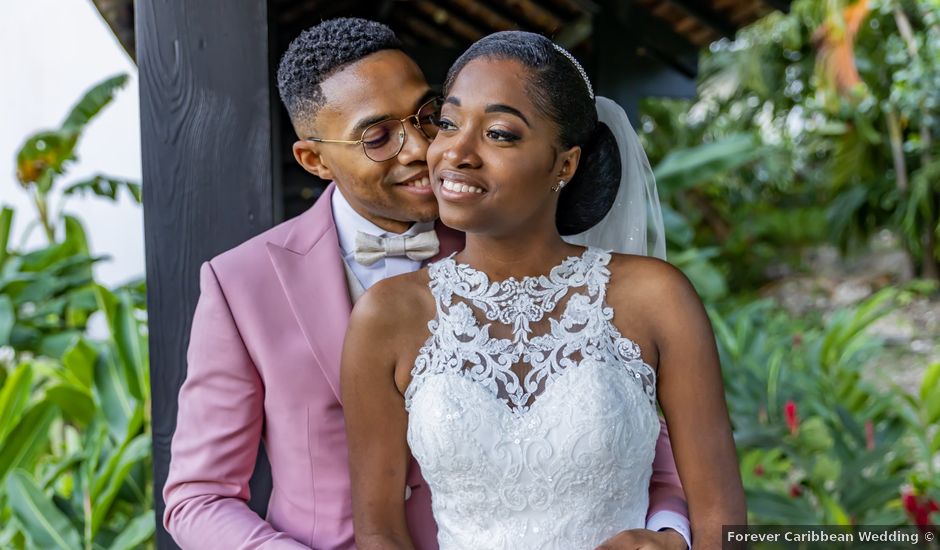 Le mariage de Stel et Med à Les Abymes, Guadeloupe