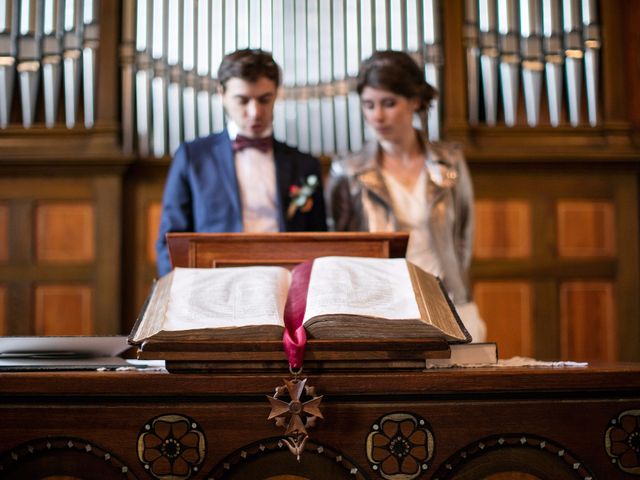 Le mariage de Geoffroy et Florentine à Husseren-Wesserling, Haut Rhin 8