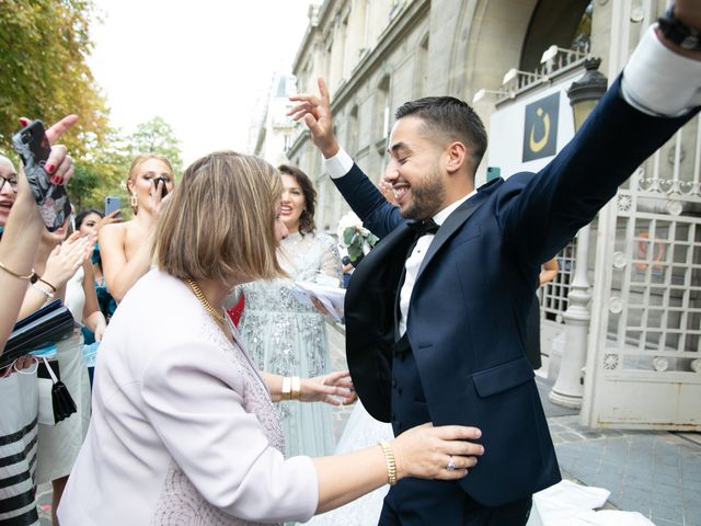 Le mariage de Nassim et Fatiha à Paris, Paris 73