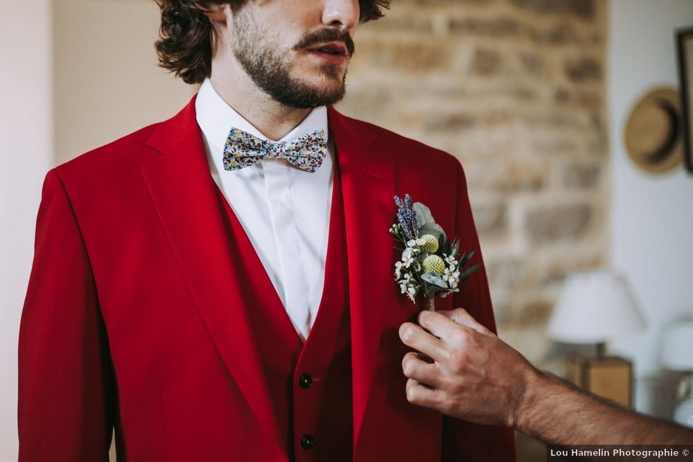 Costume rouge et blanc 2