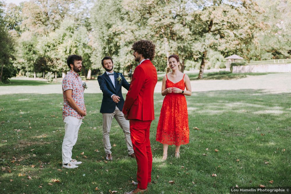 Costume rouge et blanc 4