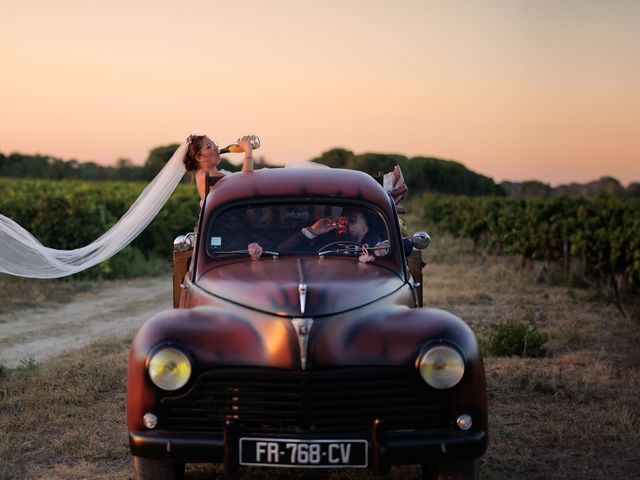 Le mariage de Sylvain et Elodie à Fouzilhon, Hérault 65