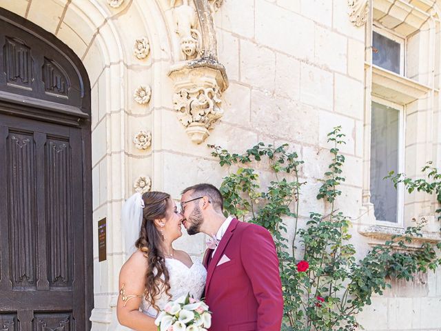 Le mariage de Damien et Emeline à Bréhémont, Indre-et-Loire 12