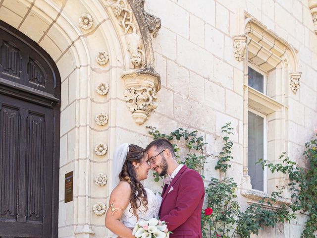 Le mariage de Damien et Emeline à Bréhémont, Indre-et-Loire 13