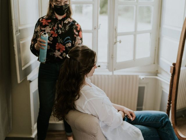 Le mariage de Louise et Kévin à Bécon-les-Granits, Maine et Loire 6