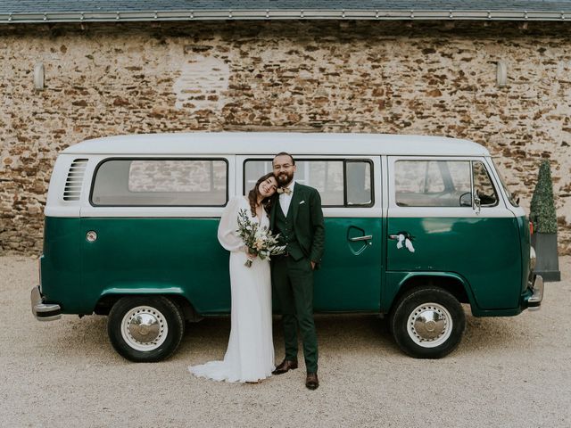 Le mariage de Louise et Kévin à Bécon-les-Granits, Maine et Loire 42