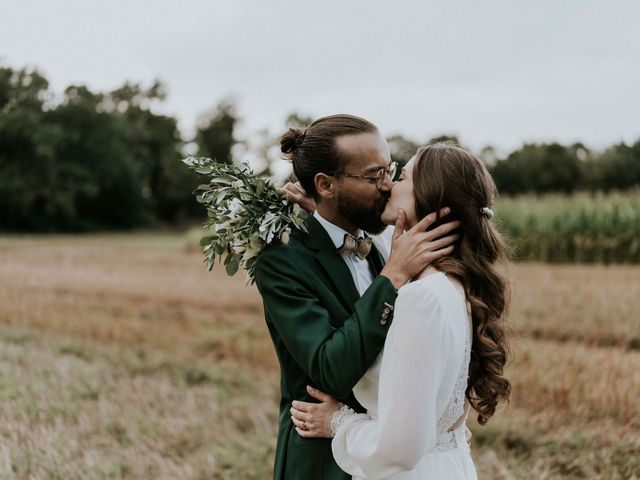 Le mariage de Louise et Kévin à Bécon-les-Granits, Maine et Loire 2