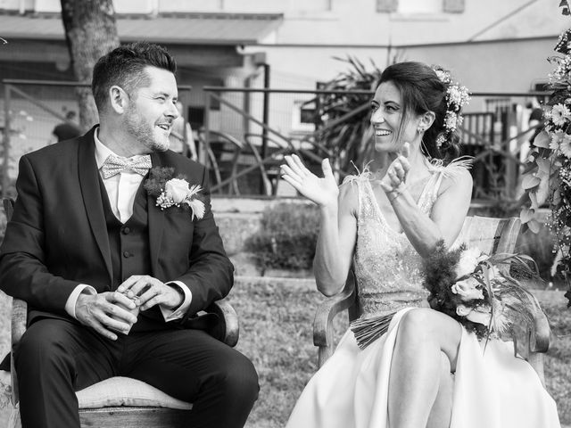 Le mariage de David et Mélanie à Rochefort-Samson, Drôme 17
