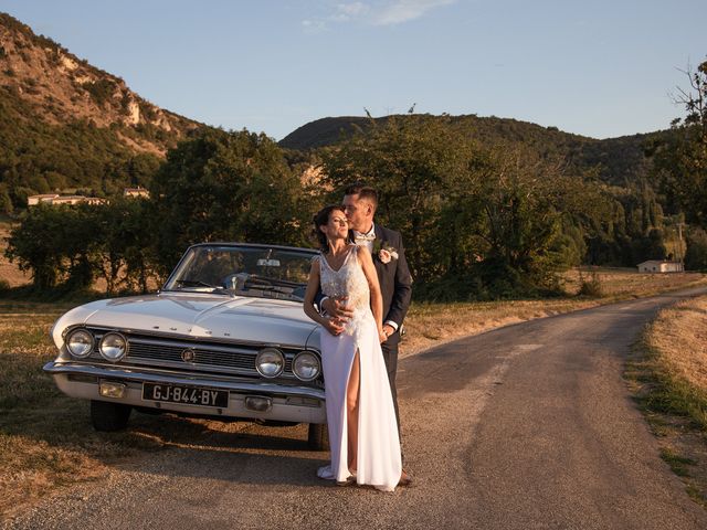 Le mariage de David et Mélanie à Rochefort-Samson, Drôme 46