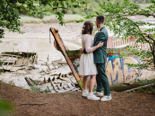 Le mariage de Matthieu et Milène à Le Bono, Morbihan 10