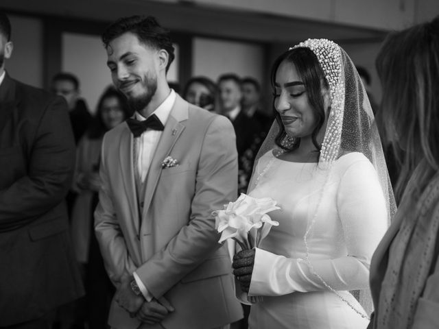 Le mariage de Yassine et Manel à Paris, Paris 40