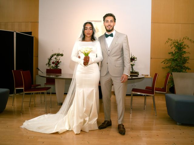 Le mariage de Yassine et Manel à Paris, Paris 1