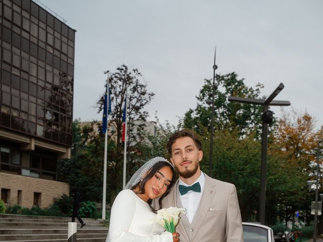 Le mariage de Yassine et Manel à Paris, Paris 45