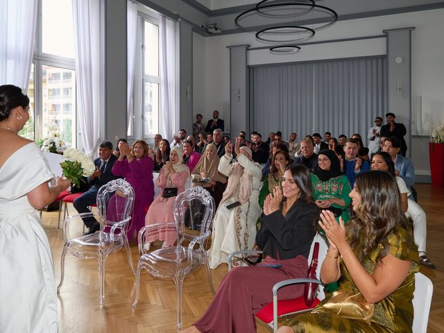 Le mariage de Salah et Zina à Genève, Genève 24