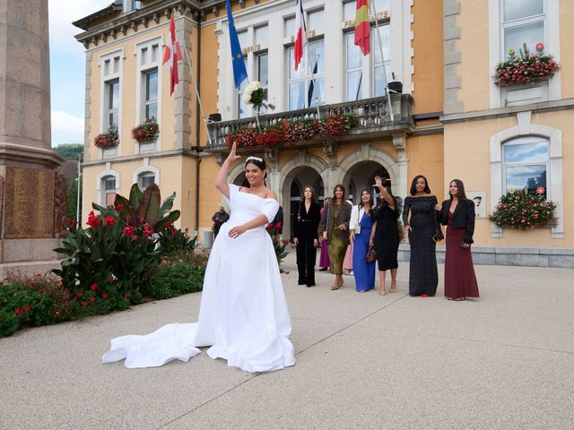 Le mariage de Salah et Zina à Genève, Genève 30