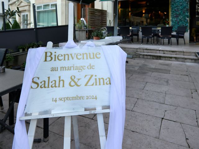 Le mariage de Salah et Zina à Genève, Genève 44