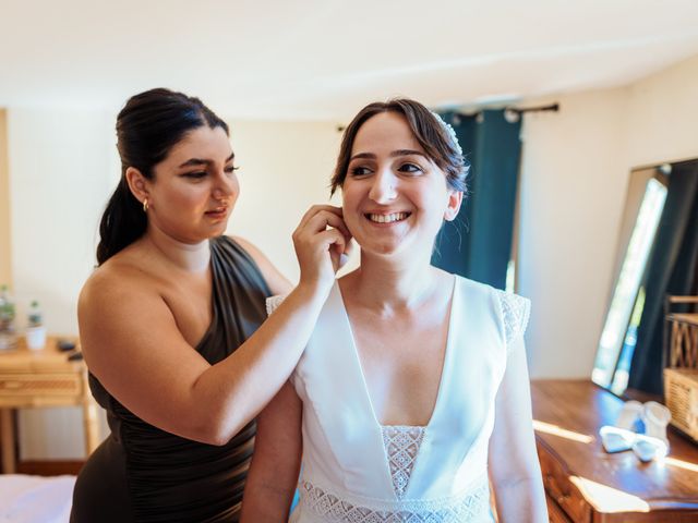 Le mariage de Thibault et Ani à Siorac-en-Périgord, Dordogne 7