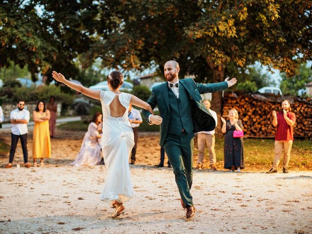 Le mariage de Thibault et Ani à Siorac-en-Périgord, Dordogne 48