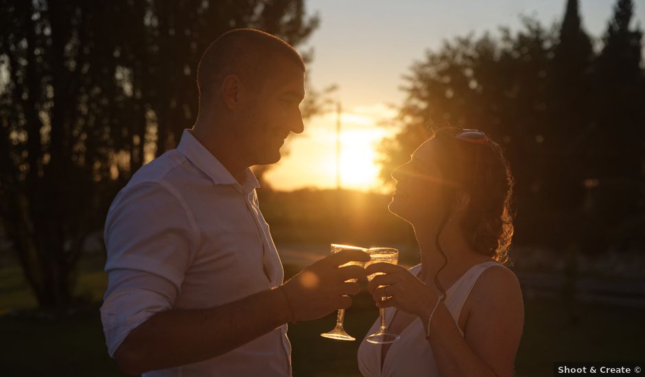 Le mariage de Bertrand et Sandrine à Saint-Androny, Gironde