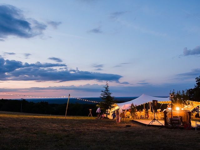 Le mariage de Marc et Bénédicte à Vaour, Tarn 42