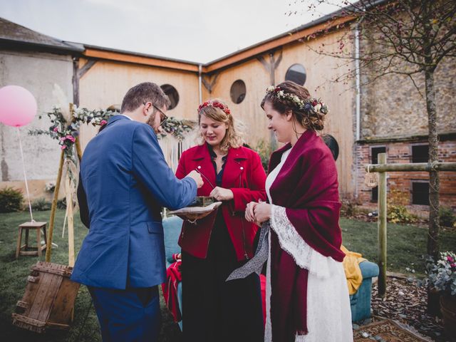 Le mariage de David et Valentine à Les Molières, Essonne 75